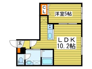 リージェントS札幌の物件間取画像